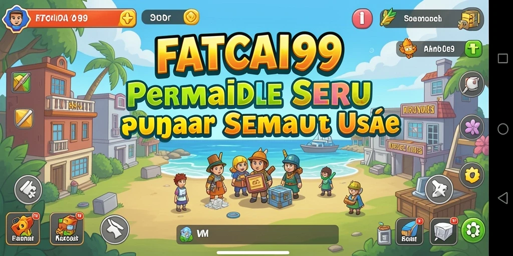 Screenshot gameplay FATCAI99 yang menampilkan aksi santai dan seru.