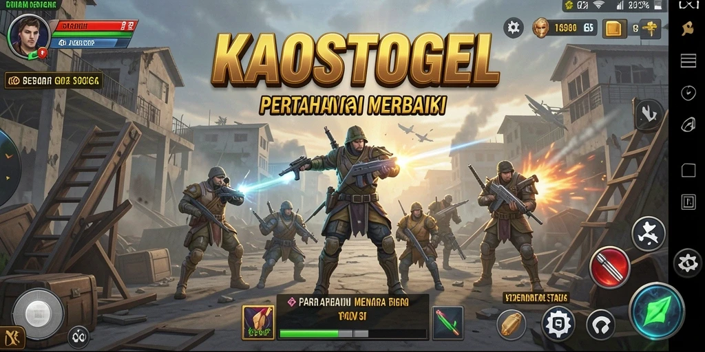 Tampilan menarik dari gameplay KAOSTOGEL yang seru dan menantang.