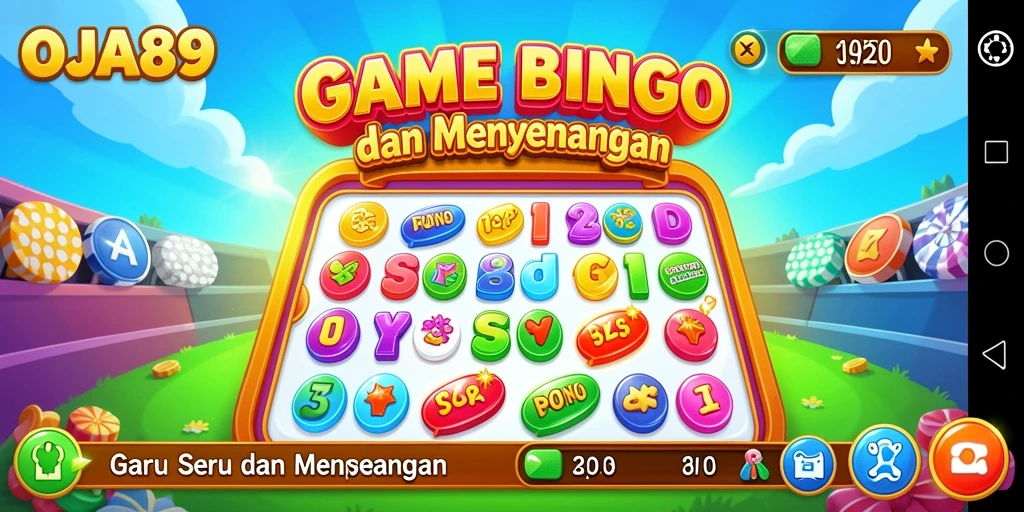 Tampilan gameplay OJA89 dengan suasana Bingo yang menyenangkan.